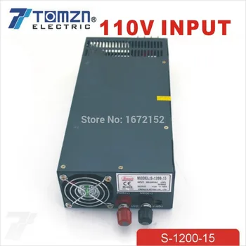 1200W 15V 80A adjustable 110V input Single Output Switching power supply for LED Strip light AC to DC
1200W 15V 80A adjustable 110V input Single Output Switching power supply for LED Strip light AC to DC
