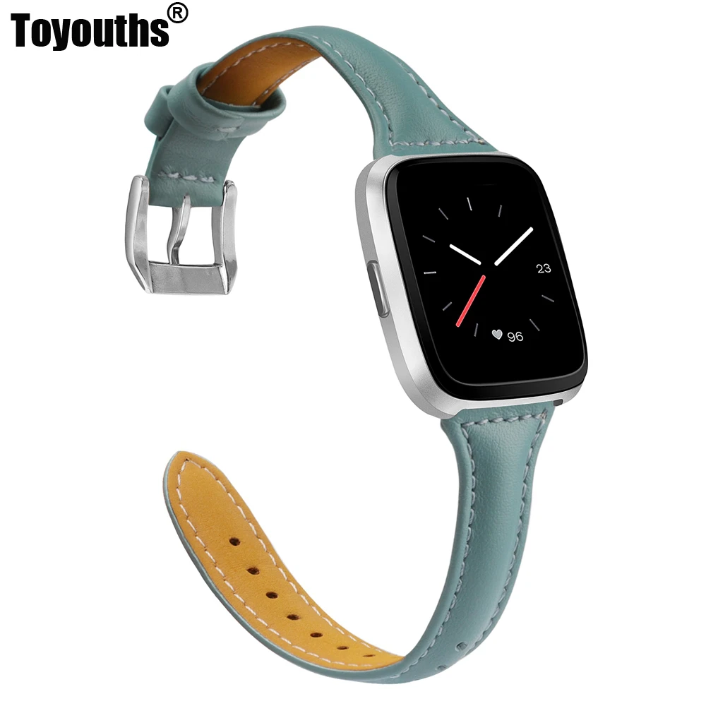 Silm Leather Strap Premium Bands Wristbands Replacement For Fitbit Versa Smart Watch Bracelet Band Strap Classic Accessories
Silm Leather Strap Premium Bands Wristbands Replacement For Fitbit Versa Smart Watch Bracelet Band Strap Classic Accessories