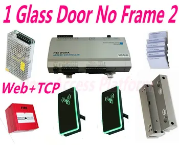 1 Glass Door No Frame Door Lock, Frameless Drop Bolt Lock pairt with 1 door controller panel board+web/tcp/ip+2 reader in out ki
1 Glass Door No Frame Door Lock, Frameless Drop Bolt Lock pairt with 1 door controller panel board+web/tcp/ip+2 reader in out ki