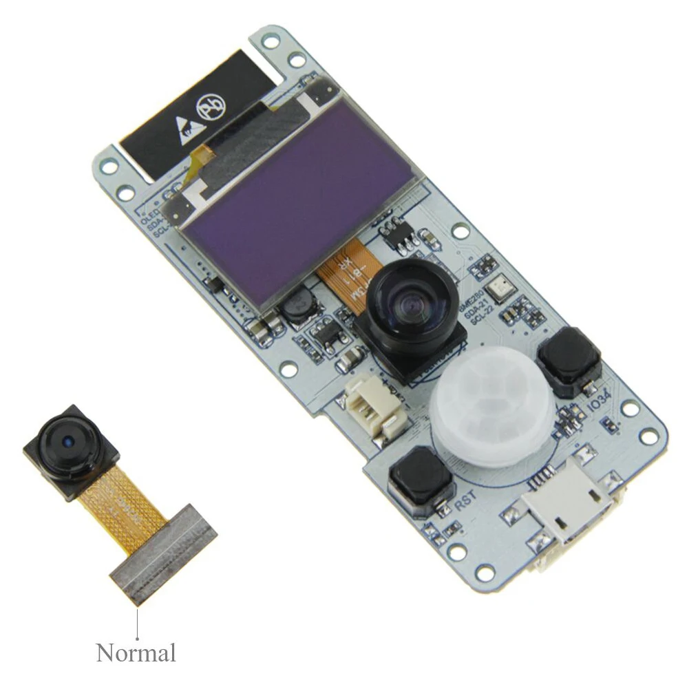 Bluetooth 4.2 Dual-core Wireless Electronic Camera Module Mini DIY Board Photograph ESP32-WROVER PSRAM 0.96 OLED OV2640
Bluetooth 4.2 Dual-core Wireless Electronic Camera Module Mini DIY Board Photograph ESP32-WROVER PSRAM 0.96 OLED OV2640