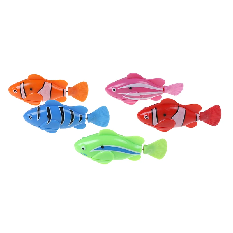 1PCS Funny Simulation Fish Cat Toy Activated Battery-Powered Fish Waterproof Swimming Fish 5 Colors
1PCS Funny Simulation Fish Cat Toy Activated Battery-Powered Fish Waterproof Swimming Fish 5 Colors