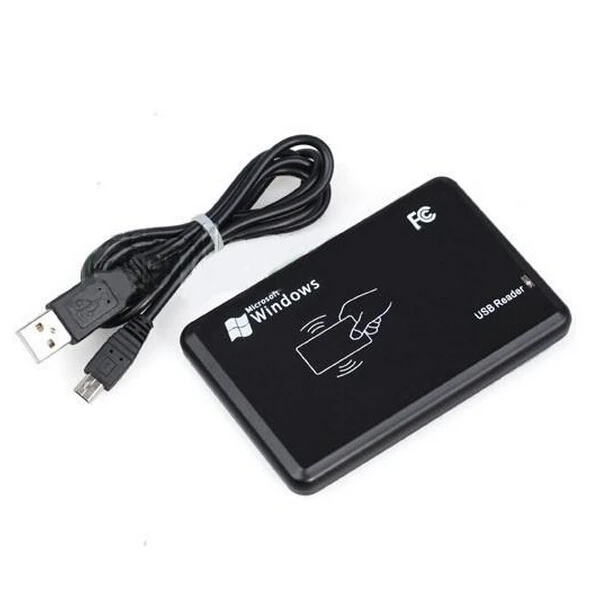 125 кГц USB RFID считыватель EM4100 датчик приближения Смарт ридер + 2 шт белые карты