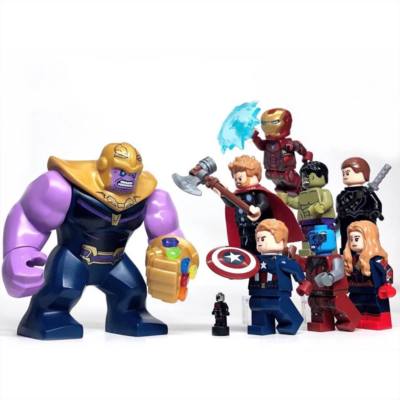 Hot Avengers4 Playmobil Building Blocks Compatible with Legoed Spider Man Aquaman Thor Wonder Woman Captain Marvel Kid Toy Set H
Hot Avengers4 Playmobil Building Blocks Compatible with Legoed Spider Man Aquaman Thor Wonder Woman Captain Marvel Kid Toy Set H