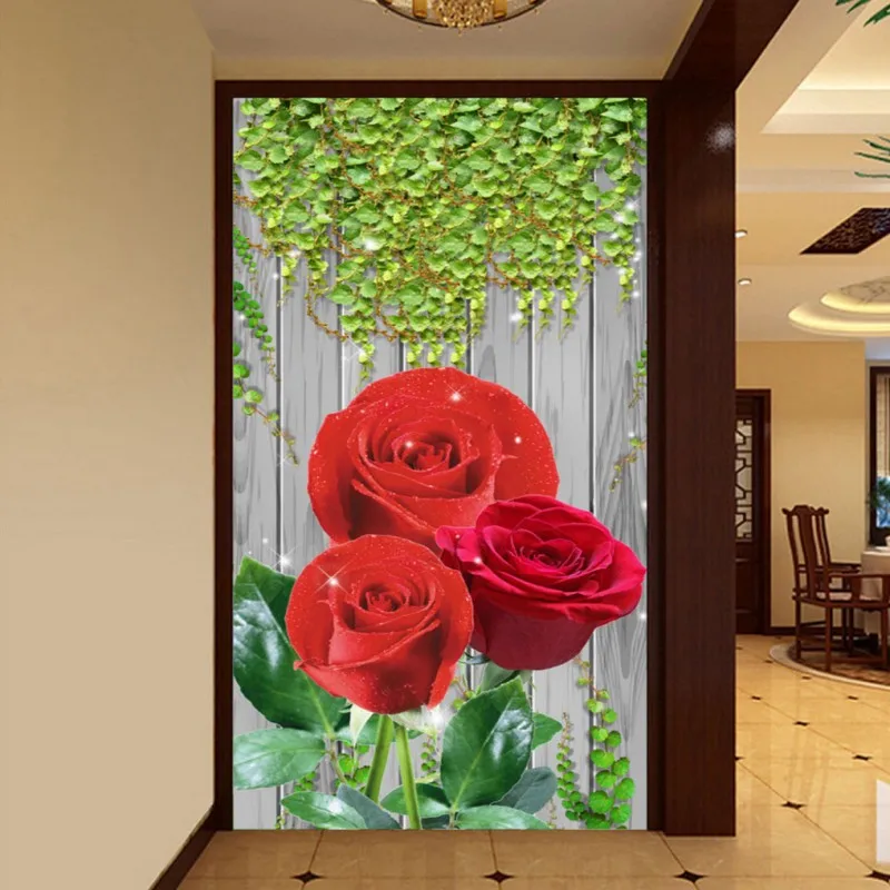 Custom 3d wallpaper Custom red roses mural living room theme restaurant hotel entrance wallpaper High quality home decoration
Custom 3d wallpaper Custom red roses mural living room theme restaurant hotel entrance wallpaper High quality home decoration