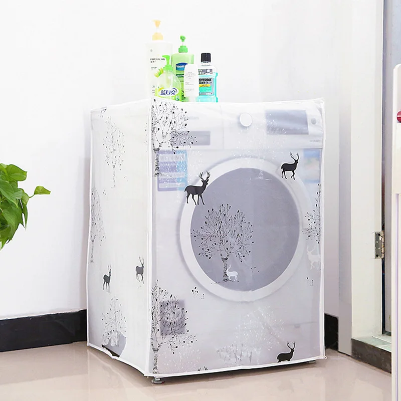 PEVA Waterproof Sunscreen Washing Machine Cover Waterproof Case Washing Machine Protective Dust Jacket Front Open #91811
PEVA Waterproof Sunscreen Washing Machine Cover Waterproof Case Washing Machine Protective Dust Jacket Front Open #91811