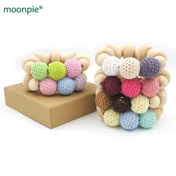 chunky Crochet nursing toy, wood beads bracelet baby crochet bead Mint fade color 6 colors to choose roundel NT109
chunky Crochet nursing toy, wood beads bracelet baby crochet bead Mint fade color 6 colors to choose roundel NT109