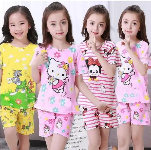 New Listing Cartoon suit Sleepwear Short Sleeve Cartoon Kid Children Clothing Summer Children boys girls kids Clothing Sets
New Listing Cartoon suit Sleepwear Short Sleeve Cartoon Kid Children Clothing Summer Children boys girls kids Clothing Sets