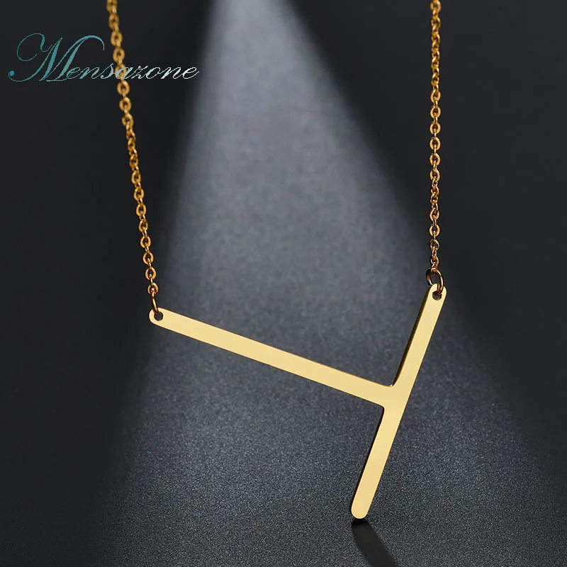 MENSAZONE Bijoux Femme Trend Collares Letter T Stainless Steel Kolye Chain Statement Necklace for Women Girl Lady Jewelry
MENSAZONE Bijoux Femme Trend Collares Letter T Stainless Steel Kolye Chain Statement Necklace for Women Girl Lady Jewelry