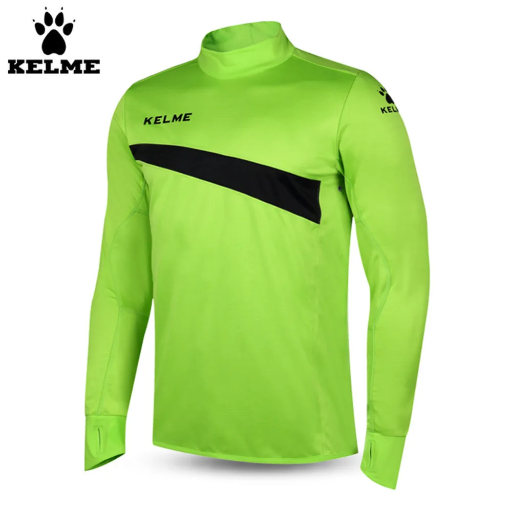 Kelme K15Z304 Men Soccer Jerseys Polyester Stand Collar Sharkskin Training Long-sleeved Pullover Fluorescent Green
Kelme K15Z304 Men Soccer Jerseys Polyester Stand Collar Sharkskin Training Long-sleeved Pullover Fluorescent Green