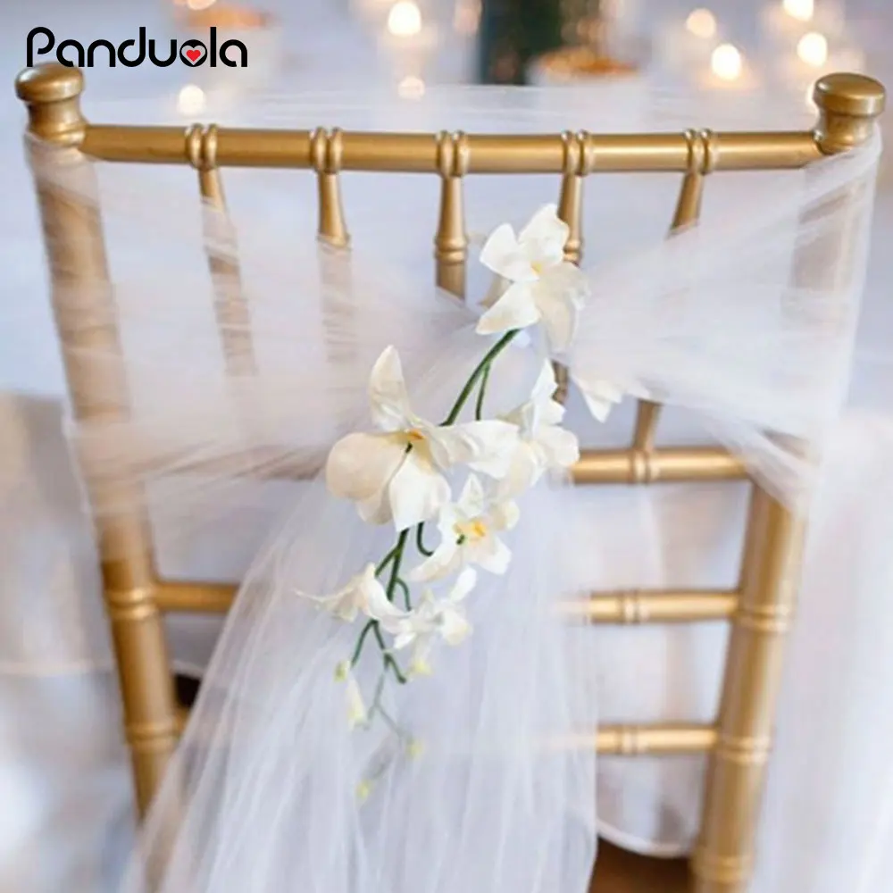 Weeding Decoration For Weddings Organza Chair Sashes Chair Bows Party Event Xmas Banquet Decor Sheer Organza Fabric 18cm*275cm
Weeding Decoration For Weddings Organza Chair Sashes Chair Bows Party Event Xmas Banquet Decor Sheer Organza Fabric 18cm*275cm