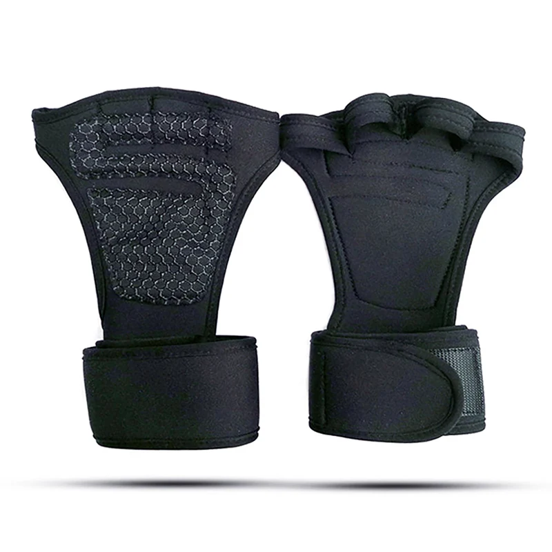 Gym Gloves Silicone Hand Palm Protector with Wrist Support Strap for Weight Lifting Training Workout Bodybuilding Avoid Calluses
Gym Gloves Silicone Hand Palm Protector with Wrist Support Strap for Weight Lifting Training Workout Bodybuilding Avoid Calluses