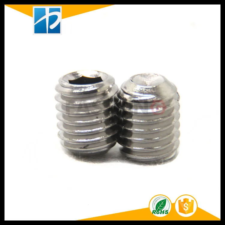 (50 pc/lot) M4 *L=3-50mm SUS304 DIN916 stainless steel hex socket cup point set grub screw
(50 pc/lot) M4 *L=3-50mm SUS304 DIN916 stainless steel hex socket cup point set grub screw