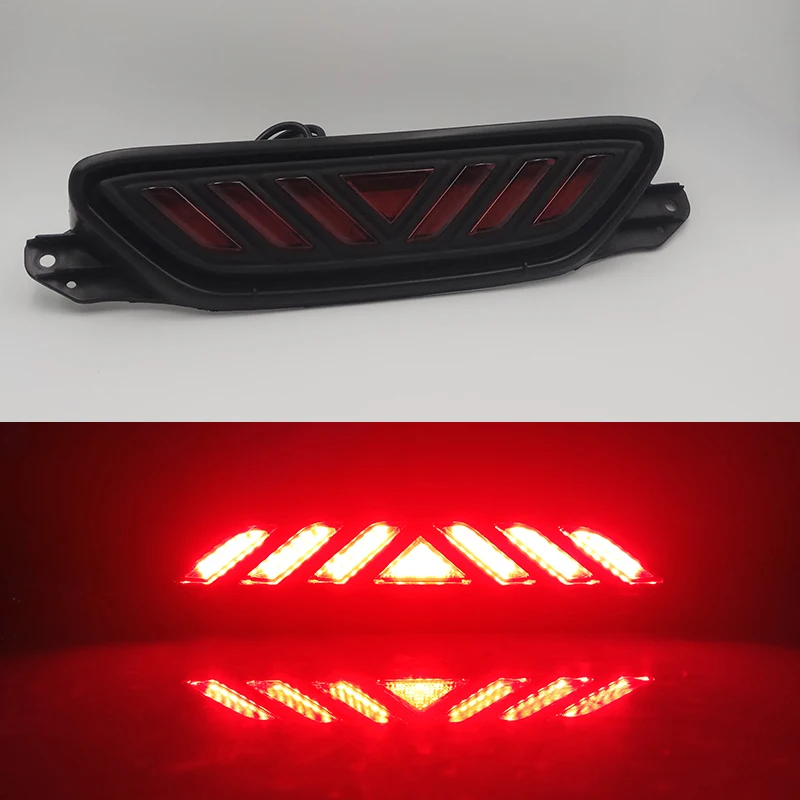 Car Flashing 1PCS Rear Bumper Fog light For Toyota CHR C-HR 2016 2017 2018 2019 LED day light white fog lamp Red car styling
Car Flashing 1PCS Rear Bumper Fog light For Toyota CHR C-HR 2016 2017 2018 2019 LED day light white fog lamp Red car styling