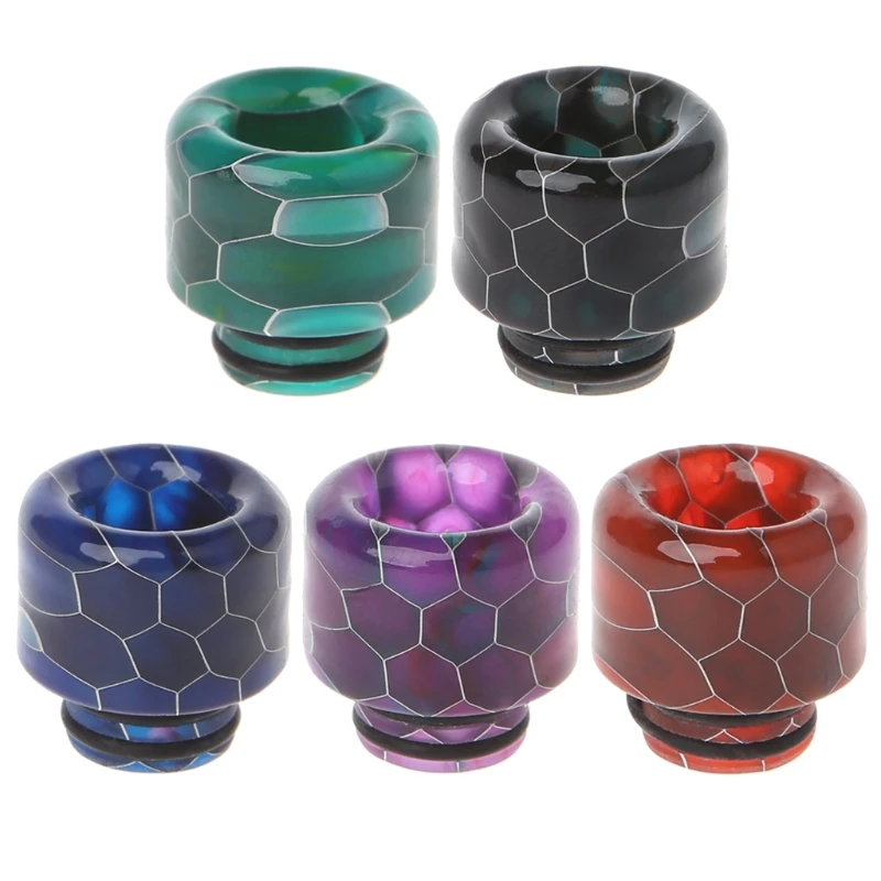 ECT epoxy resin drip tips snakeskin design mouthpiece for 510 rda rta atomizer vapor accessory
ECT epoxy resin drip tips snakeskin design mouthpiece for 510 rda rta atomizer vapor accessory