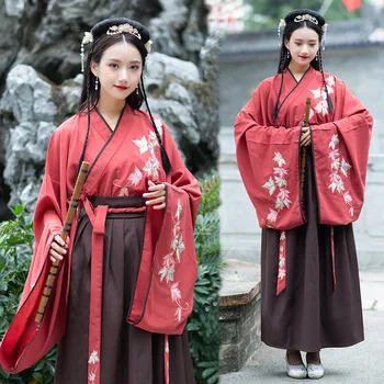 Traditional Hanfu Dress Folk Dress Costume Chinese Dance Costumes Hanfu Tang Women Chinese Dress Cheongsam Dress Oriental DL3751
Traditional Hanfu Dress Folk Dress Costume Chinese Dance Costumes Hanfu Tang Women Chinese Dress Cheongsam Dress Oriental DL3751