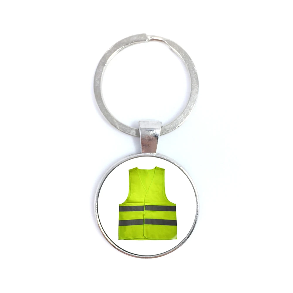Creative Yellow Vest Keychain The Gilets Jaunes Protests Perfect Souvenir Idea Men Mouvement des gilets jaunes Keyring
Creative Yellow Vest Keychain The Gilets Jaunes Protests Perfect Souvenir Idea Men Mouvement des gilets jaunes Keyring