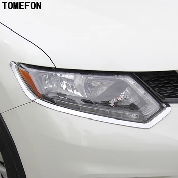 For Nissan X-Trail X Trail Rogue T32 2014 2015 2016 Headlights Eyebrow Cover Front Lights Trim ABS Chrome Car Styling 
For Nissan X-Trail X Trail Rogue T32 2014 2015 2016 Headlights Eyebrow Cover Front Lights Trim ABS Chrome Car Styling