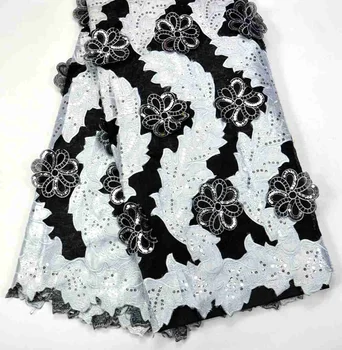 Latest 100% Classic high quality Excellent Black white 3D Flowers French Net wedding lace for Luxury Nigeria Wedding
Latest 100% Classic high quality Excellent Black white 3D Flowers French Net wedding lace for Luxury Nigeria Wedding