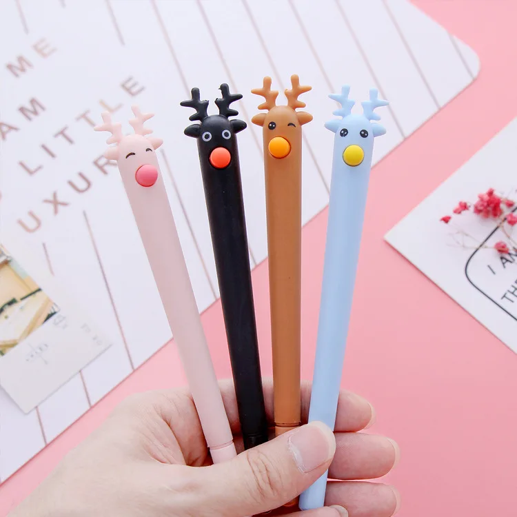 36pcs creative reindeer cartoon milu deer neutral pen cute learning stationery fawn water signature pen Christmas gift prizes
36pcs creative reindeer cartoon milu deer neutral pen cute learning stationery fawn water signature pen Christmas gift prizes