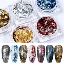 Double Side Colorful Irregular Aluminum Foil Paper Nail Art Sticker 3D Glitter DIY Manicure UV Gel Polish Nail Decoration Tools
Double Side Colorful Irregular Aluminum Foil Paper Nail Art Sticker 3D Glitter DIY Manicure UV Gel Polish Nail Decoration Tools