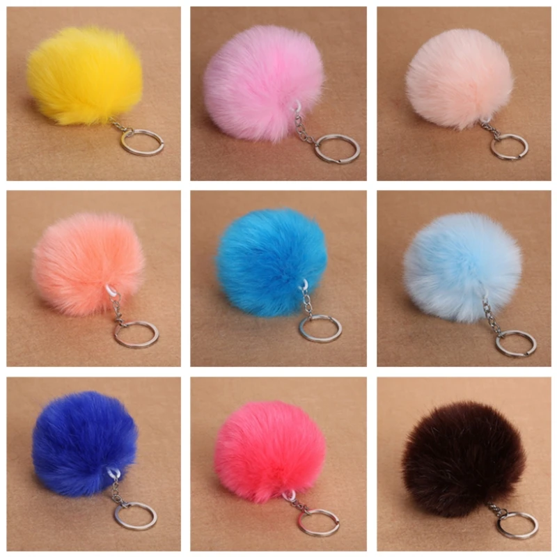 8cm Fluffy Rex Rabbit Fur Pompom Balls Key Chains Faux Rabbit Fur Key Ring Car Handbag Pendant Gifts for Women Girls 24Colors
8cm Fluffy Rex Rabbit Fur Pompom Balls Key Chains Faux Rabbit Fur Key Ring Car Handbag Pendant Gifts for Women Girls 24Colors