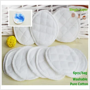 6pcs Single Layer Washable Nursing Breast Pads Cotton Soft Absorbent Breastfeeding Pads spill prevention breast pad For Pregnant
6pcs Single Layer Washable Nursing Breast Pads Cotton Soft Absorbent Breastfeeding Pads spill prevention breast pad For Pregnant
