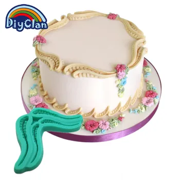 cake border decoration silicone mold fondant Pastry accessories for cake lace decorating chocolate mould cake tools
cake border decoration silicone mold fondant Pastry accessories for cake lace decorating chocolate mould cake tools