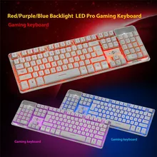 Reliable LED Gaming Wired 2.4G keyboard And 3200DPI Mouse Set to Computer Multimedia Gamer