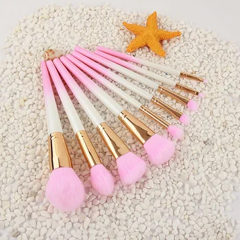 9 Pcs New Pink Crystal Makeup Brush Set Eye Shadow Concealer Crease Eyebrow Foundation Brushes Face Brush Tools Gradien
9 Pcs New Pink Crystal Makeup Brush Set Eye Shadow Concealer Crease Eyebrow Foundation Brushes Face Brush Tools Gradien