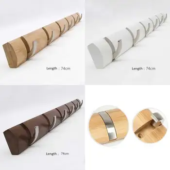 Bamboo base with 6pcs metal hook coat hanger, wall mount holder, bag & key hook, three color for your choice
Bamboo base with 6pcs metal hook coat hanger, wall mount holder, bag & key hook, three color for your choice