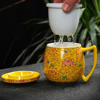 400/500ML Chinese Style Hand Painted Vintage Pattern Ceramic Mug with Lid Filter Kit Tea Coffee Milk Hand Grip Cups Drinkware
400/500ML Chinese Style Hand Painted Vintage Pattern Ceramic Mug with Lid Filter Kit Tea Coffee Milk Hand Grip Cups Drinkware