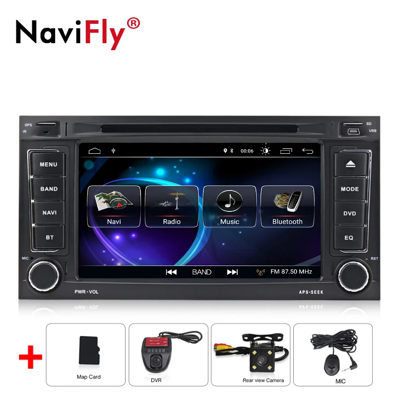 NaviFly Android 8.1 car gps dvd multimedia player for Volkswagen Touareg/Transporter T5/Multivan 2002-2010 2 din 1080P
NaviFly Android 8.1 car gps dvd multimedia player for Volkswagen Touareg/Transporter T5/Multivan 2002-2010 2 din 1080P