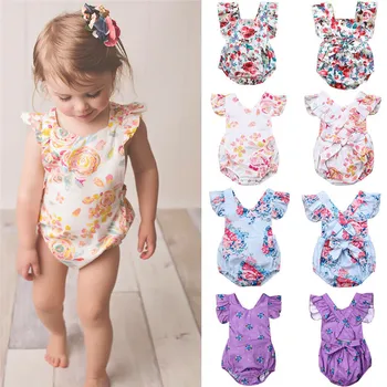 2019 Newborn Infant Toddler Baby Girl Bodysuit Summer Cotton Sleeveless Floral Ruffle Jumpsuit Outfit Sunsuit Costume Clothing
2019 Newborn Infant Toddler Baby Girl Bodysuit Summer Cotton Sleeveless Floral Ruffle Jumpsuit Outfit Sunsuit Costume Clothing