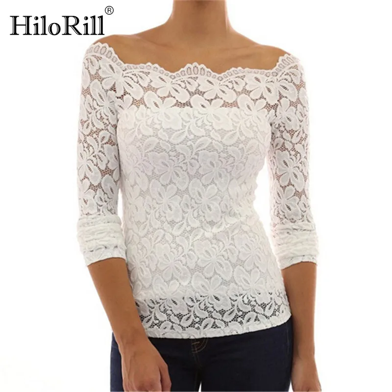 Hollow Out Lace Blouse 2019 Summer Long Sleeve White Red Blue Blouse Black Shirt Women Sexy Slash Neck Tops Blouse Blusas
Hollow Out Lace Blouse 2019 Summer Long Sleeve White Red Blue Blouse Black Shirt Women Sexy Slash Neck Tops Blouse Blusas
