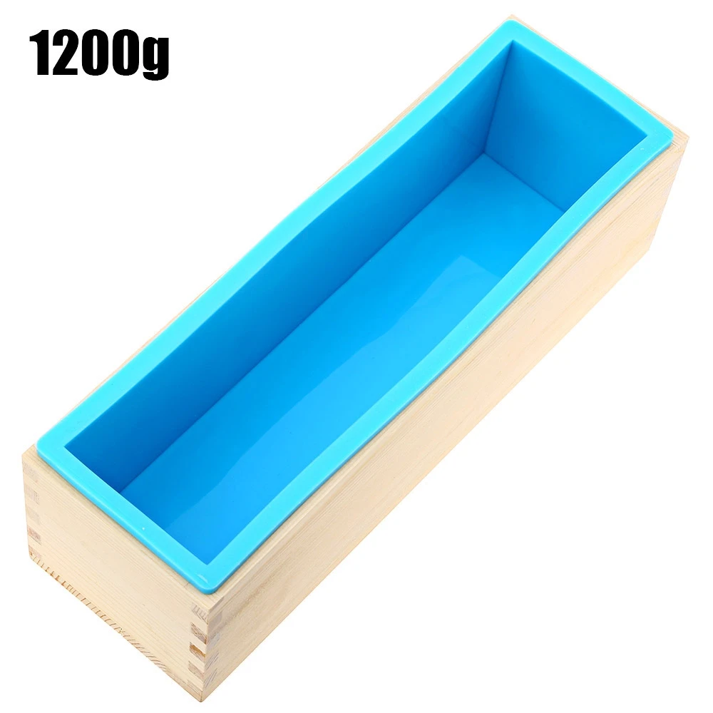 Silicone Loaf Soap Mold Rectangle Flexible Rectangular With Wood Box For Homemade Swirl Cold Process DIY Soap 900g 1200g
Silicone Loaf Soap Mold Rectangle Flexible Rectangular With Wood Box For Homemade Swirl Cold Process DIY Soap 900g 1200g