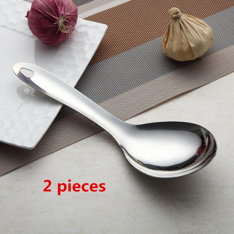 Rice scoop high quality stainless steel deepen design meal porridge soup spoon home restaurant cooking tool kitchen accessories
Rice scoop high quality stainless steel deepen design meal porridge soup spoon home restaurant cooking tool kitchen accessories
