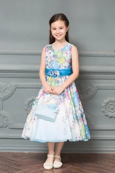 Sweet Chiffon Colorful Pattern Beading Flower Sash Flower Girl Dresses for Wedding Girls Casual Wear First Communion Dresses
Sweet Chiffon Colorful Pattern Beading Flower Sash Flower Girl Dresses for Wedding Girls Casual Wear First Communion Dresses