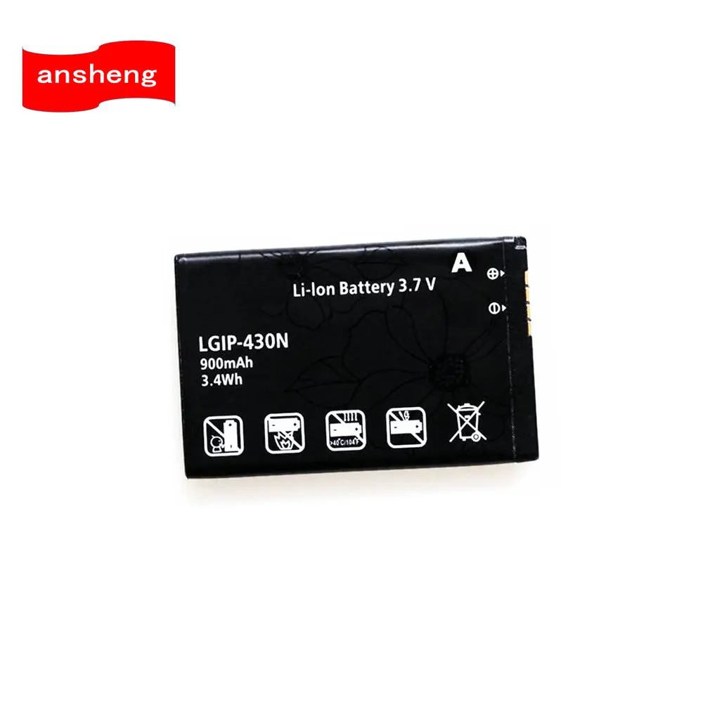 High Quality 900mAh LGIP-430N battery for LG T310 T320 TB260 T300 GS290 TB200 GW300 LX290 LX370
High Quality 900mAh LGIP-430N battery for LG T310 T320 TB260 T300 GS290 TB200 GW300 LX290 LX370