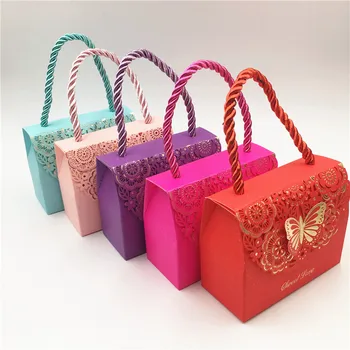 24pcs/Lot European Style Carved Butterfly Hollow Gift Packaging Paper Boxes With String, Colorful Small Wedding Candy Box 9x4x7c 
24pcs/Lot European Style Carved Butterfly Hollow Gift Packaging Paper Boxes With String, Colorful Small Wedding Candy Box 9x4x7c