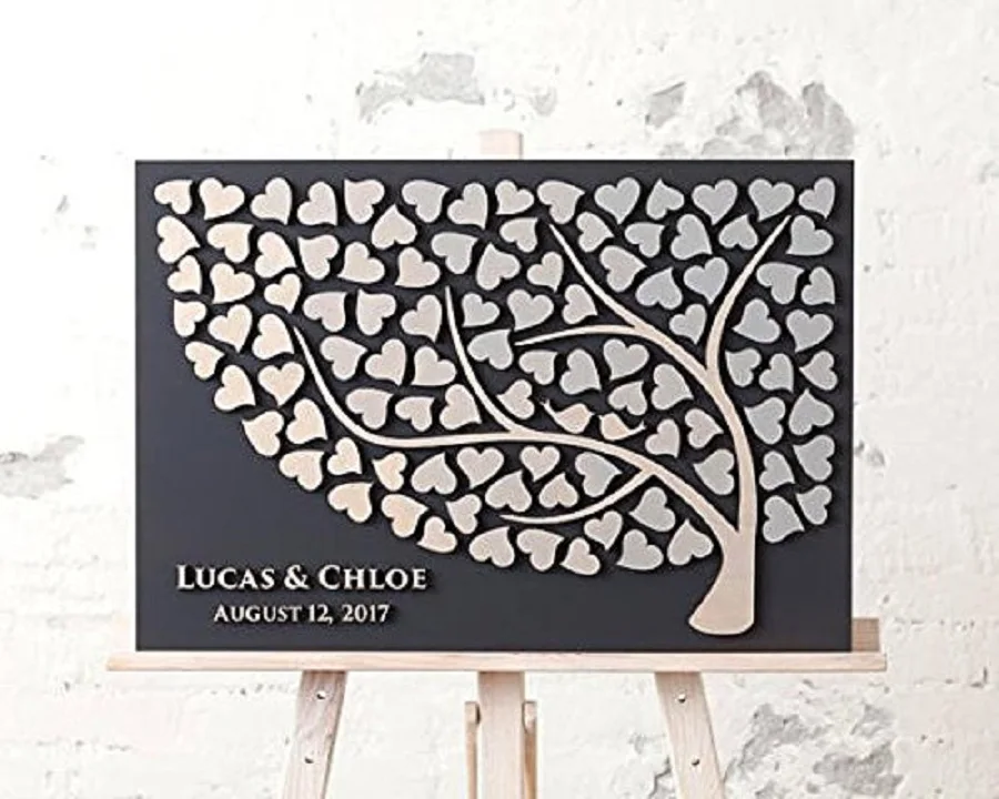 Gary 3D Tree Brids Personalized NAME Wedding Guest Book, Alternative Wooden Heart Signature Guestbook ,Custom Wedding Decor
Gary 3D Tree Brids Personalized NAME Wedding Guest Book, Alternative Wooden Heart Signature Guestbook ,Custom Wedding Decor