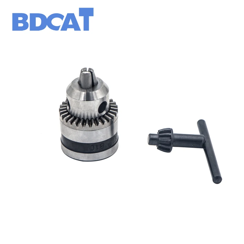 BDCAT Electric Rotary Hammer Drill Chucks power Tool accessories Cap 1.5-10mm Mount 3/8"-24UNF with 1/4" Hex Shank
BDCAT Electric Rotary Hammer Drill Chucks power Tool accessories Cap 1.5-10mm Mount 3/8"-24UNF with 1/4" Hex Shank