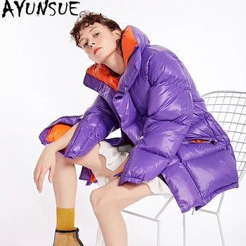 AYUNSUE Parka Winter Jacket Women Long Coat Down Cotton Padded Puffer Jacket Korean Oversize Manteau Femme Hiver 2018 KJ1017
AYUNSUE Parka Winter Jacket Women Long Coat Down Cotton Padded Puffer Jacket Korean Oversize Manteau Femme Hiver 2018 KJ1017