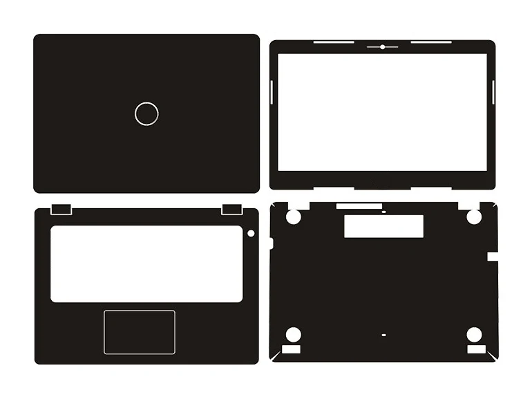 Наклейка для ноутбука наклейки из углеродного волокна защитная крышка DELL Inspiron 3480