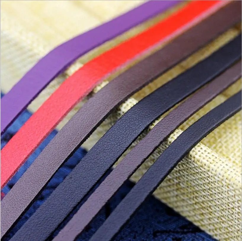 1meters/roll 8mm Width Brown/Black Flat PU Leather Cord/Rope for Bracelet Necklace DIY Jewelry Making Findings Materials Z483
1meters/roll 8mm Width Brown/Black Flat PU Leather Cord/Rope for Bracelet Necklace DIY Jewelry Making Findings Materials Z483