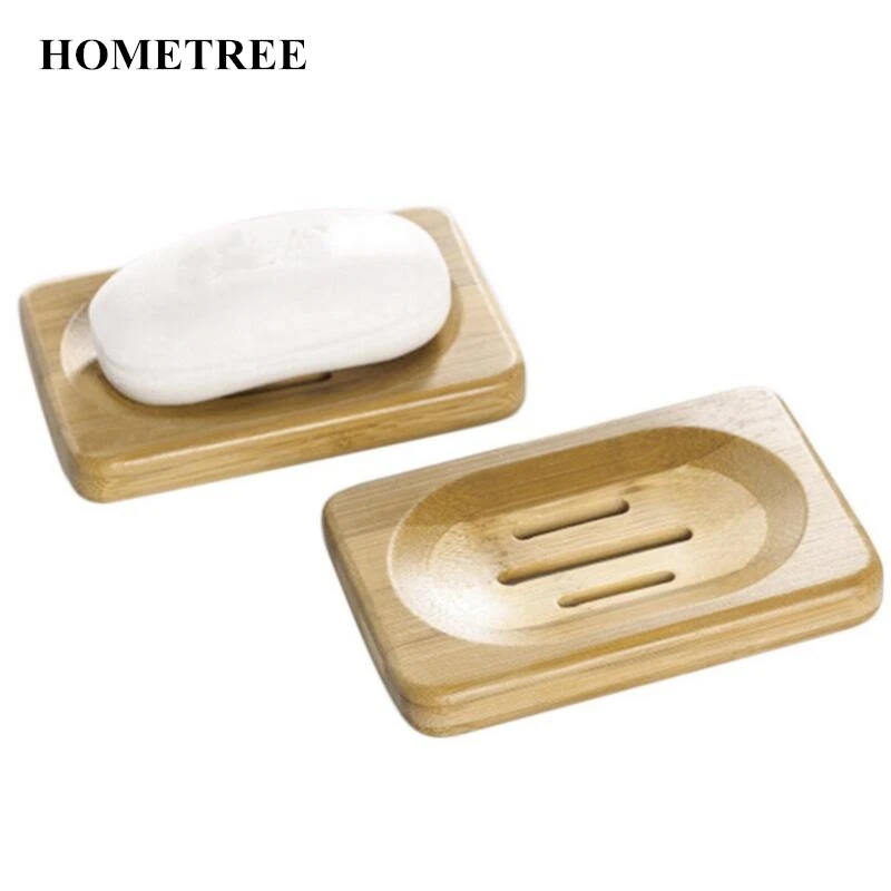 HOMETREE New Natural Solid Wood Bamboo Soap Case Dish Drain Wash Shower Home Bathroom Accessories Drain Water Soap Dish H47
HOMETREE New Natural Solid Wood Bamboo Soap Case Dish Drain Wash Shower Home Bathroom Accessories Drain Water Soap Dish H47