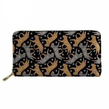 Noisydesigns Women Pu Leather Australian Cattle Dog Florals Cream Print Ladies Fashion Coin Purse for Females Long Phone Wallet
Noisydesigns Women Pu Leather Australian Cattle Dog Florals Cream Print Ladies Fashion Coin Purse for Females Long Phone Wallet