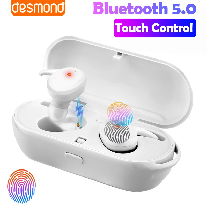 TWS Bluetooth V5.0 Wireless Earphone Mini In-Ear Handsfree Headphone Earphones Sport Earbuds Headset With Mic For Phone Driver
TWS Bluetooth V5.0 Wireless Earphone Mini In-Ear Handsfree Headphone Earphones Sport Earbuds Headset With Mic For Phone Driver