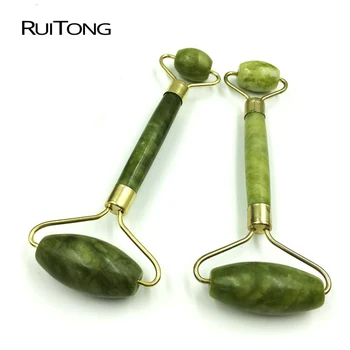 Double Head Facial Massage Roller Natural Jade Anti Wrinkle Face Slimming Shaper Body Face Relaxation Roller Drop Shipping
Double Head Facial Massage Roller Natural Jade Anti Wrinkle Face Slimming Shaper Body Face Relaxation Roller Drop Shipping