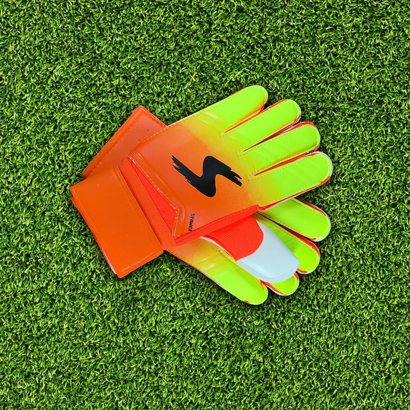 Color Gradient Bone Guillotine PU Latex Thickened football goalkeeper Anti-Slip Glove Soccer Goalkeeper Gloves Double Protect
Color Gradient Bone Guillotine PU Latex Thickened football goalkeeper Anti-Slip Glove Soccer Goalkeeper Gloves Double Protect