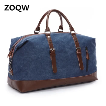 ZOQW Travel Bags Brand Luggage Waterproof Duffel Bag Large Capacity Bags Casual High-capacity Leather Canvas Handbag Z003
ZOQW Travel Bags Brand Luggage Waterproof Duffel Bag Large Capacity Bags Casual High-capacity Leather Canvas Handbag Z003